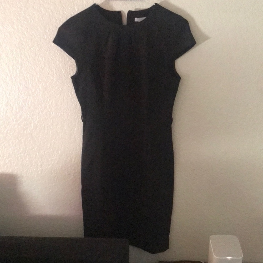 Fitted black dress